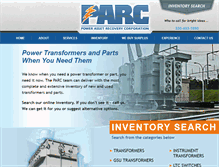 Tablet Screenshot of bigpowertransformers.com